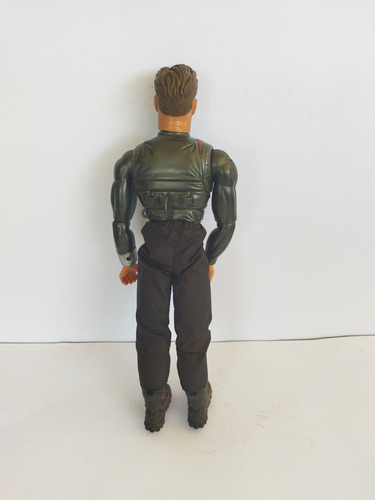 Max Steel Traje Negro N-tek Combate Cuchillo Botas 2002 (Usado)