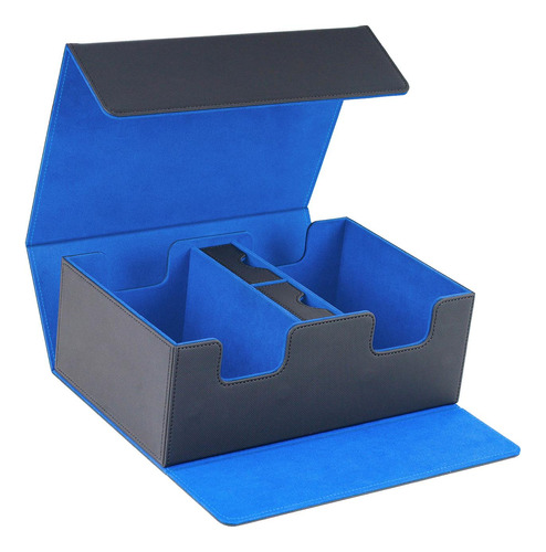 Deck Box Cards Holder Premium Deck Case Para Niños Azul