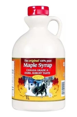 Jarabe De Arce 1 Lt - Maple Syrup. Origen Canadá.