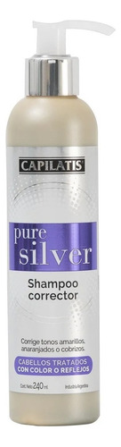 Capilatis Pure Silver Shampoo Corrector 240ml Desamarillador