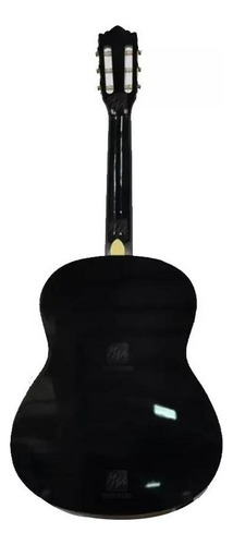 Violao Clássico Michael Vm15ny Preto Brilhante + Capa