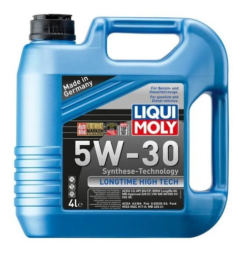 Aceite 5w30 Longtime High Tech Liqui Moly 4 L