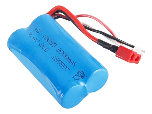 Lipo Bateria Recarregável 7,4v 3000mah 2s 25c Rc Autos E Aer