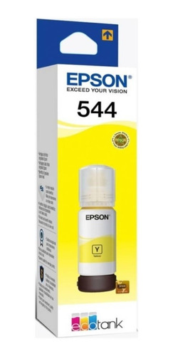 Tinta Epson 544 Amarillo Para Sistema Continuo Ecotank