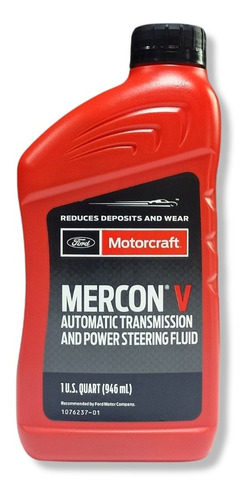 Aceite Motorcraft Mercon V Transmision Automatica 946ml