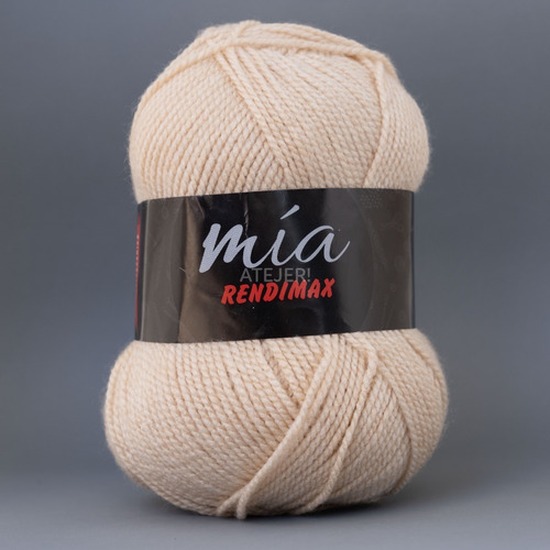 Imagen 4 de 6 de Hilado Cashmilon Rendimax Marca Mia Semigrueso Ovillo 100 Gs
