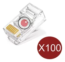 Comprar Fichas Rj45 Cat 5e Para Utp Crimpear Cable Red Ethernet X100