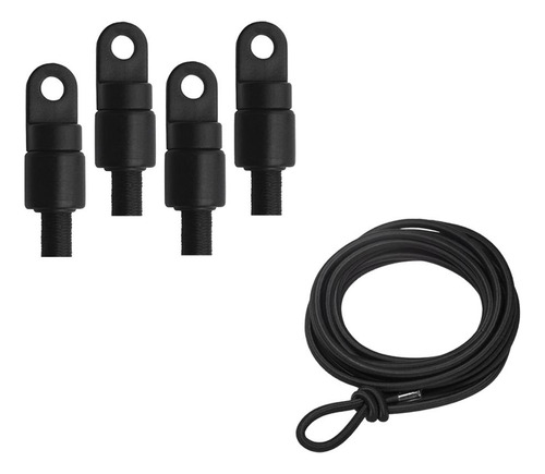 Cordón De Choque De Cuerda Elástica Fuerte De 5 Mm 5 M +