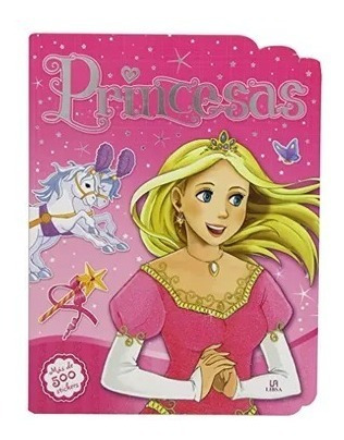 Imagen 1 de 6 de Libro Con Stickers - Princesas - Libsa