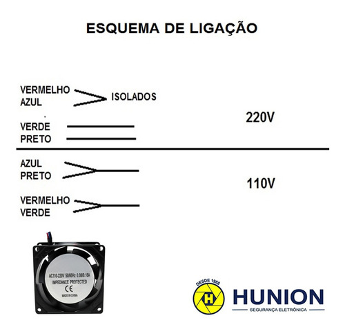 2pcs Ventilador Cooler Ventoinha Fan 80x80x38 110v 220v