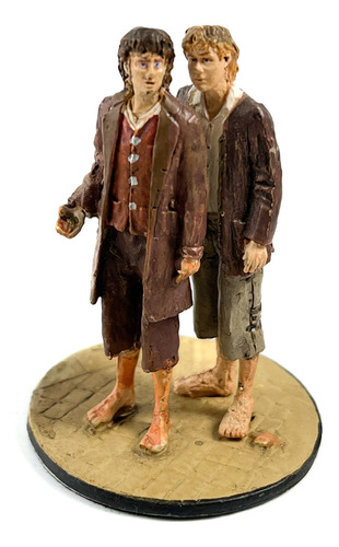 Miniatura O Senhor Dos Anéis: Frodo E Sam Em Valfenda - Ed15