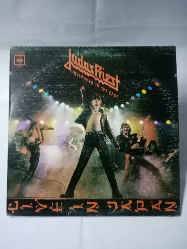Lp Disco De Acetato D Judas Priest Unleashed In The East (Usado)