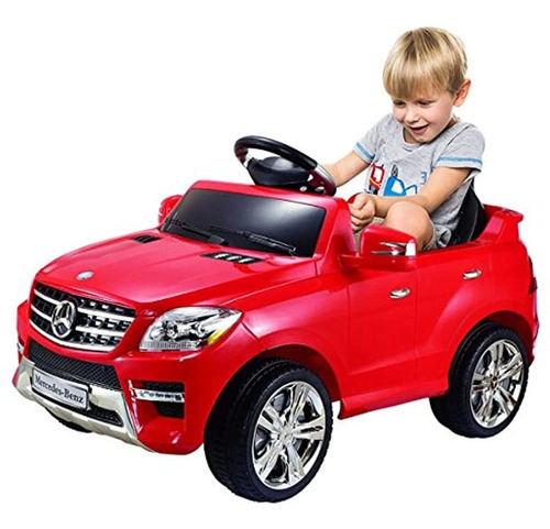 Carro Eléctrico Para Niños Control Remo Mercedes Benz Ml350