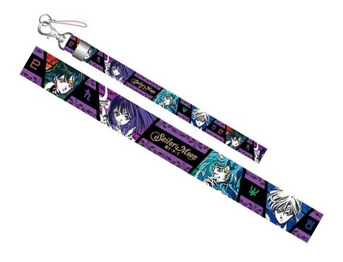 Sailor Moon Neck Strap - Soldiers Of The Outer Solar System