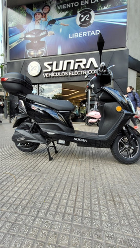Imagen 7 de 18 de Moto Electrica Sunra Leo / Promo Con Baul De Regalo / G