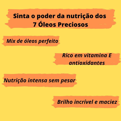 Kit Tratamento P Cabelo Cacheado Ressecado Óleos Africanos
