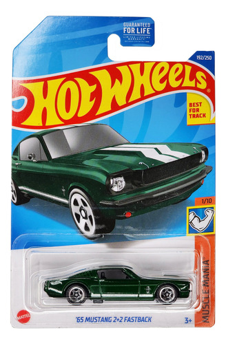 Hot Wheels - 1/10 - ´65 Mustang 2+2 Fastback - 1/64 - Hcv37