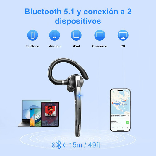 Auriculares Bluetooth, Auriculares Inalámbricos Bluetooth