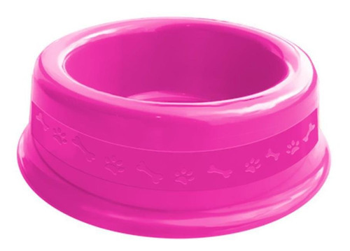 Comedouro Plastico N1 - 350 Ml (rosa)
