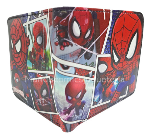 Billetera Monedero Infantil De Spiderman 