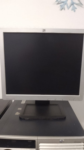 Monitor Hp Le1711 Lcd 17  Gris Y Negro