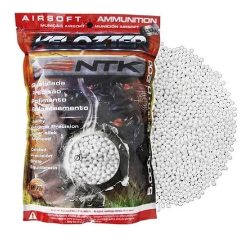 Munição Airsoft Revenda Bbs 6mm 20g 50.000uni Velozter