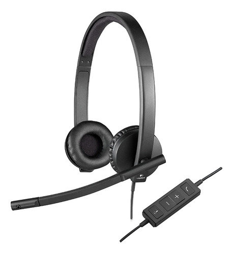Imagen 3 de 5 de Auriculares Logitech H570 Stereo Microfono Usb Audio Dual