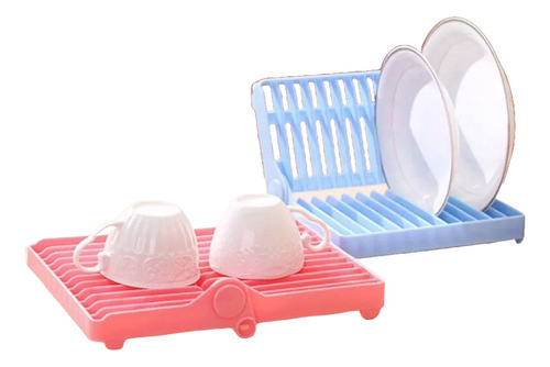 Secaplatos Escurridor De Vajilla Cocina Plastico Diseño Deco