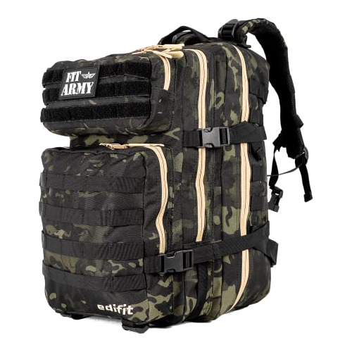 Edifit, Crossfit 45l Mochila Táctica Militar Para Gimnasio,