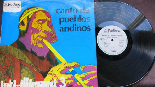 Vinyl Vinilo Lp Inti Illimani Cantos De Puenlos Chile