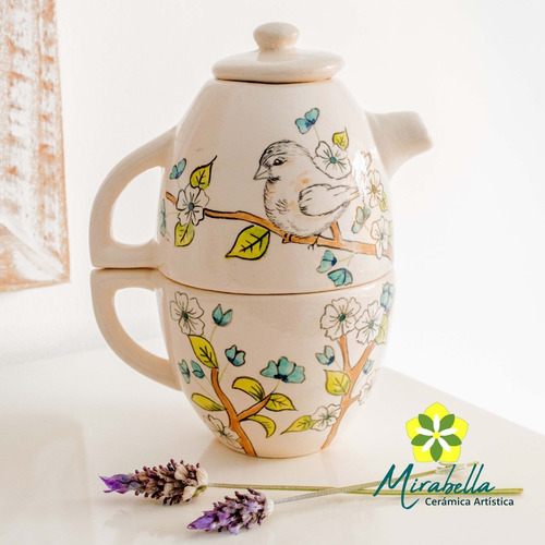 Imagen 1 de 4 de Tea For One Mirabella- Romanticismo Blu