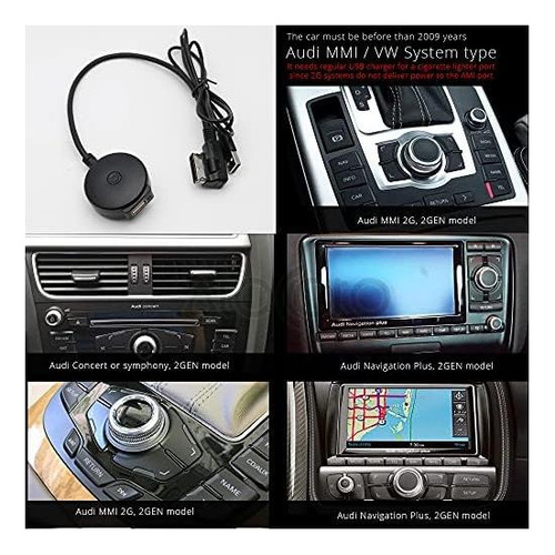 Kit De Automóvil De Receptor Bluetooth Compatible Con Audi