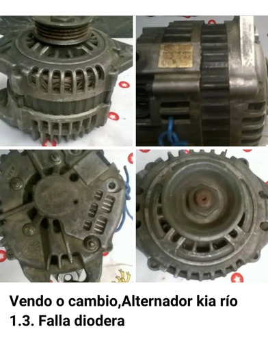 Alternador De Kia Rio Stylus Usado Con Falla De Hiodera