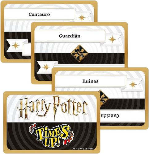 Juego De Mesa Time's Up! Harry Potter Nuevo Español