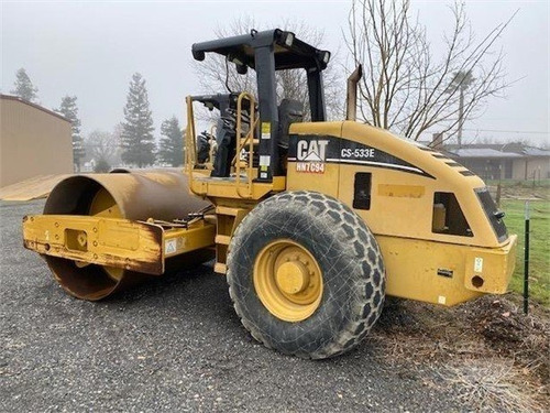 Vibrocompactador Caterpillar Cs533 Turbo 10 Toneladas