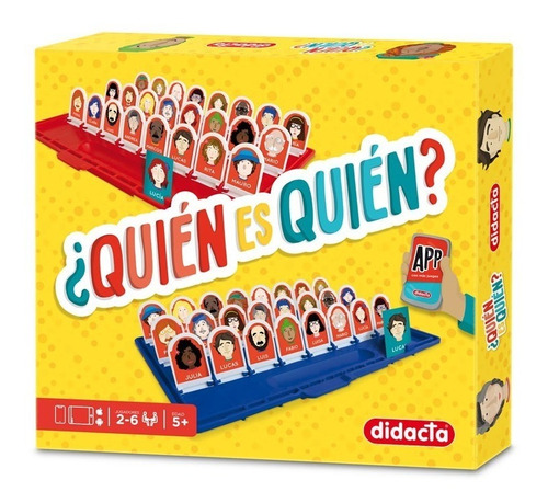 Juego Quien Es Quien ?. Didacta Original !