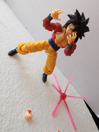 Figura De Acción Goku Ssj4 Black Hole Toys Dragon Ball