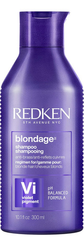 Champú Redken Purple Con Pigmento Violeta, Tóner Para Cabell