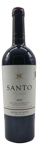 Vino Tinto Santo Merlot 750 Ml