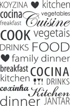Comprar Vinilos Decorativos Pared Cocina - Kitchen  Frases Vinil