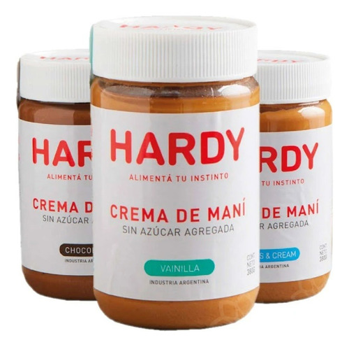 Crema De Mani Hardy Pasta De Mani Proteinas Natural Palermo