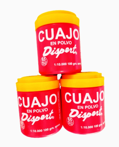 Pack De 3 Cuajos Para Hacer Queso