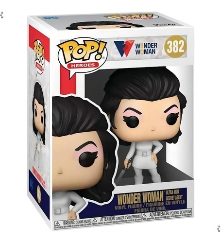 Funko Pop DC Wonder Woman 80th Ultra Mod Secret Agent - 382