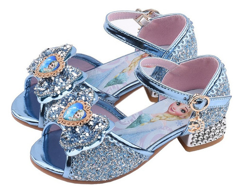 Zapatos Sandalia Niñas Princesa Cómoda Cosplay Frozen