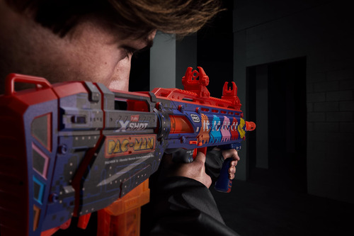Blaster Xshot Skins Pro Series 1 Pac-man Long Shot Zuru