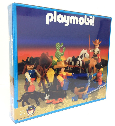 Playmobil Lejano Oeste  Vaqueros, Caballos Original Antex