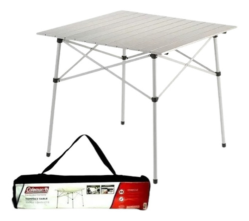 Mesa Plegable Coleman Compact Table Ideal Camping 70x70x70cm