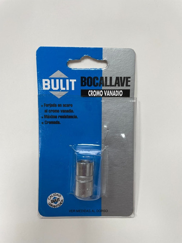 Tubo Bocallave Bulit - 1/4  - 12 Mm - Cromo Vanadio