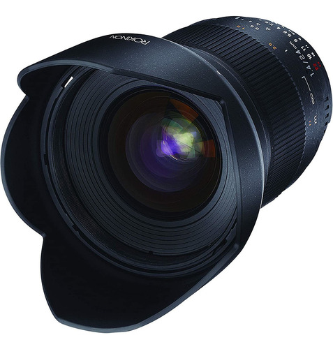 Rokinon, Lente Asférica Gran Angular, F/1.4, 24 Mm Color Negro