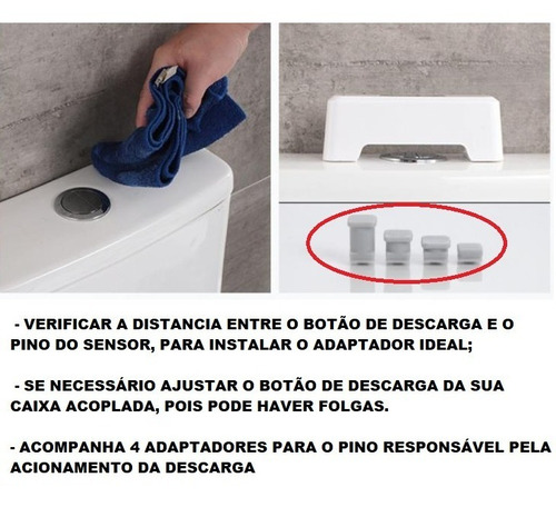 move heal theater Sensor De Descarga Automático Para Vaso Sanitário Ofa Amb. | Parcelamento  sem juros
